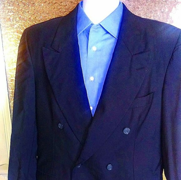 Vintage Brooks Brothers Double Breast Suit Jacket - Picture 2 of 4